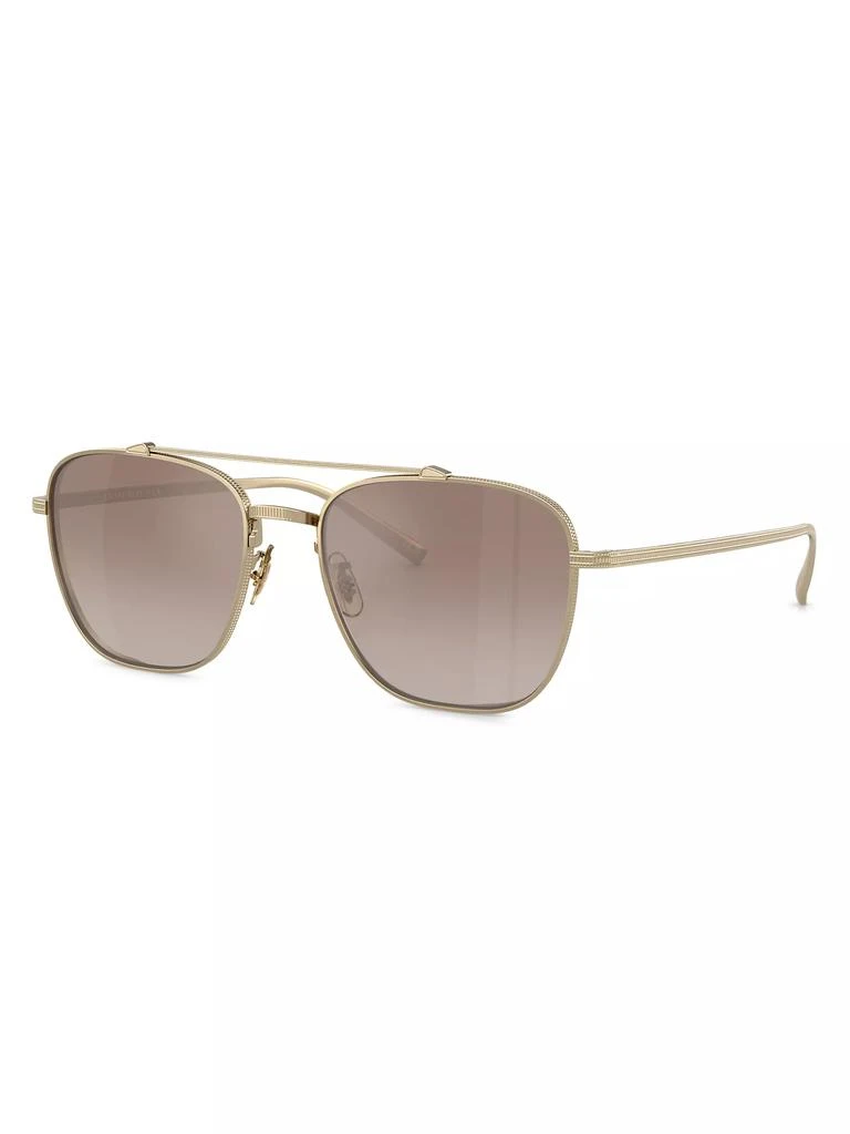 Oliver Peoples 55MM Aviator Sunglasses 1