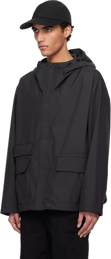 Nanamica Black 3L PERTEX SHIELD 2Way Travel Coat 4
