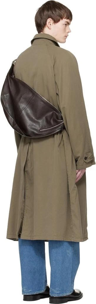 stein Taupe Cotton Rayon Vintage Padded Balmacaan Coat 3