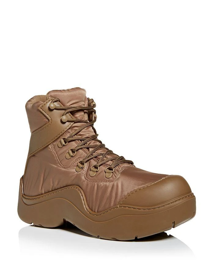 Bottega Veneta Puddle Bomber Mens Sz EU 46 US13 Lace Up Boots Jute Tan Nylon Bottega Veneta Puddle Bomber Mens Sz EU 46 US13 Lace Up  main image 2