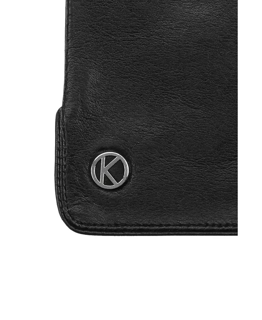 KESSLER Men's Men`s Premium Lamb Leather Touchscreen Gloves "CARL" Cashmere Lining 5