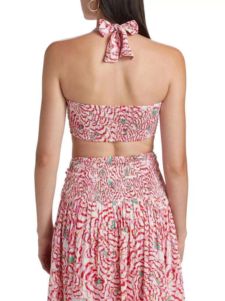 Poupette St Barth Carla Convertible Cropped Top 5