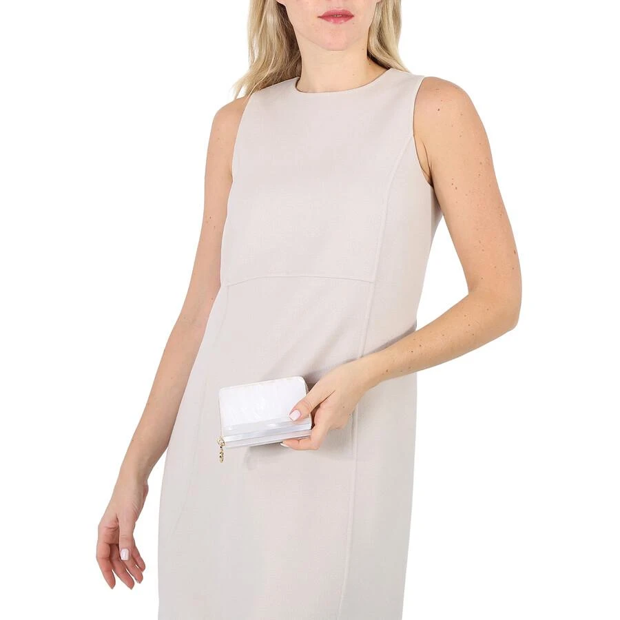 Michael Kors Barbara Marble Resin Coin Purse - Optic White 2