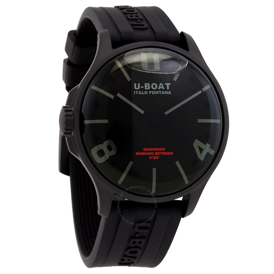 U-Boat Darkmoon Quartz Black Dial Men's Watch 9544