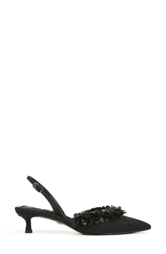 Sam Edelman Trent Slingback Pointed Toe Kitten Heel Pump 3