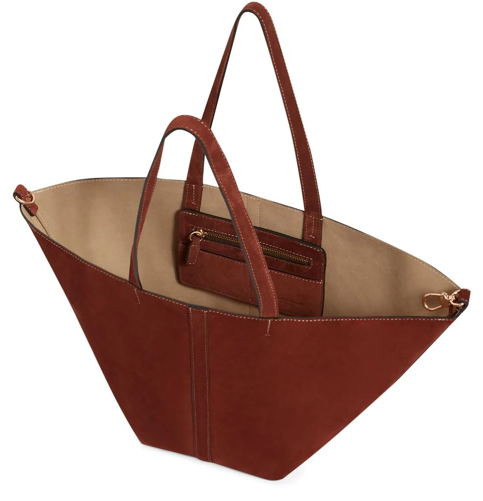 VANESSA BRUNO Daily leather small tote bag 3