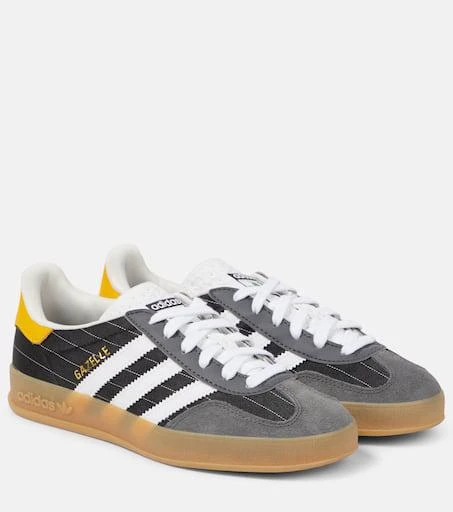 Adidas Gazelle Indoor suede-trimmed sneakers 1