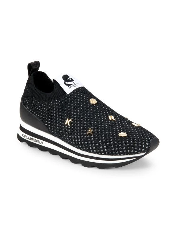 Karl Lagerfeld Paris Marje Embellished Slip On Sneakers 1