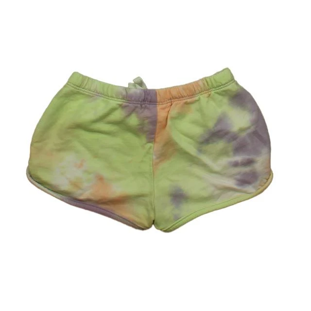 Appaman Girls Purple | Coral Tie Dye Shorts 2