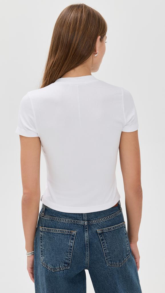 Stateside Fine 2x1 Rib Baby Tee