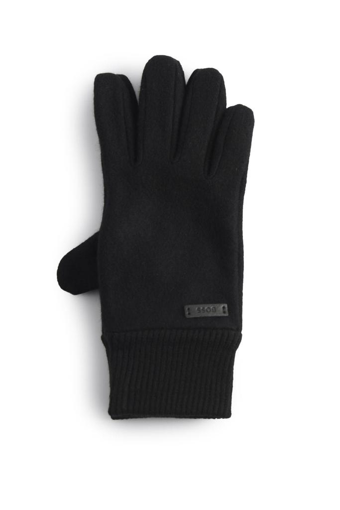 Hugo Boss Boss Hugo Boss Kalsper Logo Patch Gloves