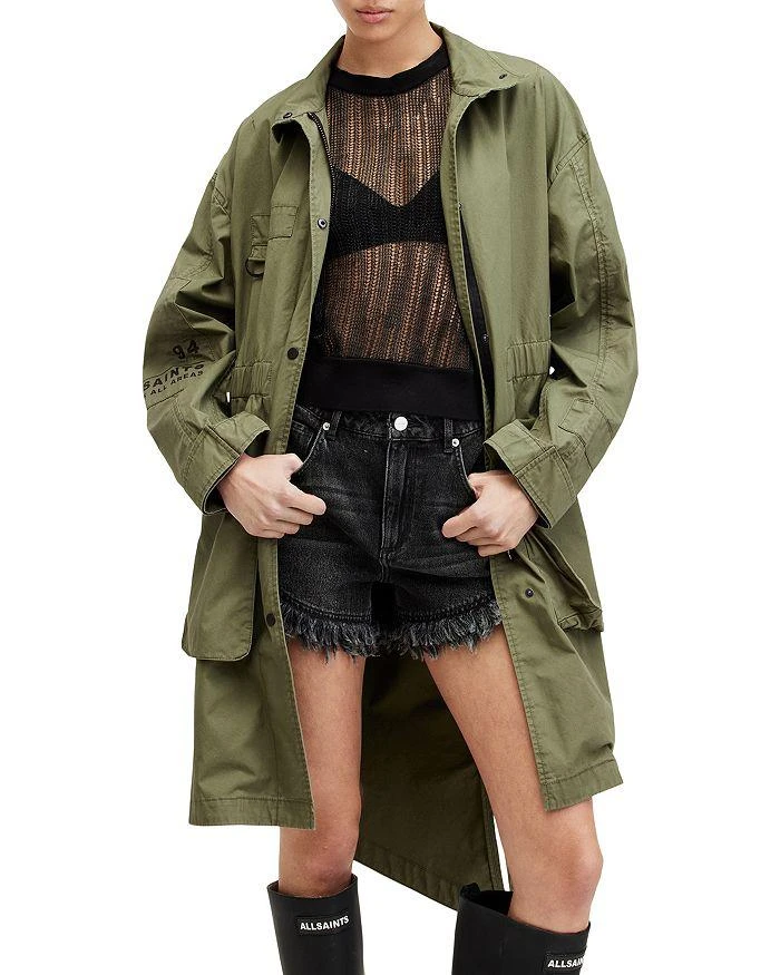 ALLSAINTS Milla Cotton Grafiti Parka 4