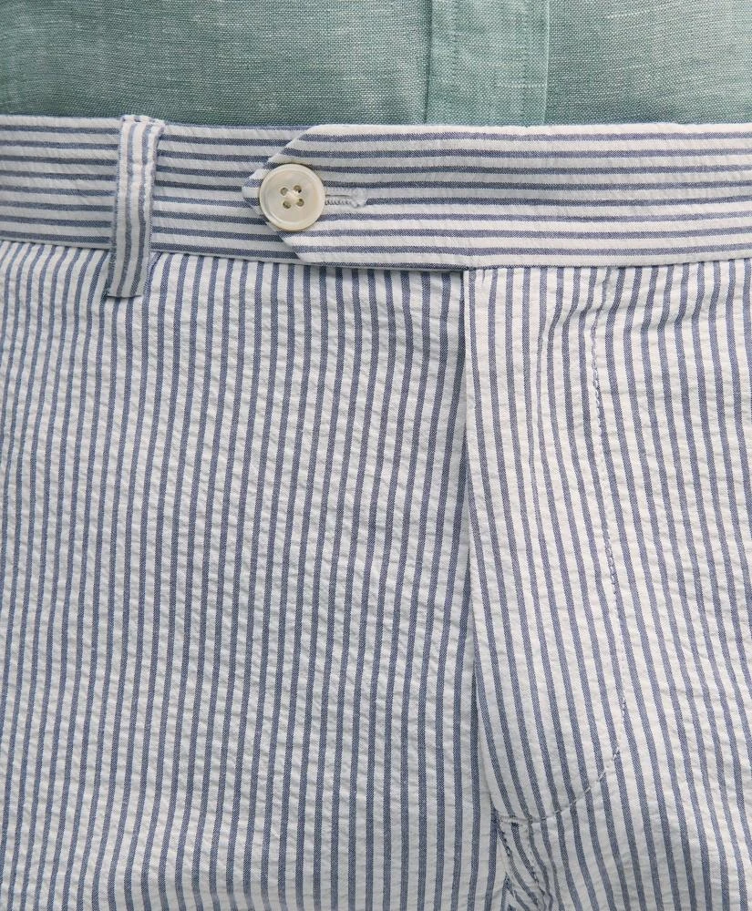 Brooks Brothers 9" Cotton Seersucker Stripe Shorts 3