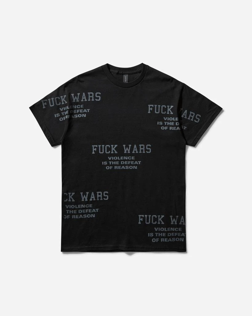 Slam Jam Men's Slam Jam Fuck Wars T-Shirt Black 1