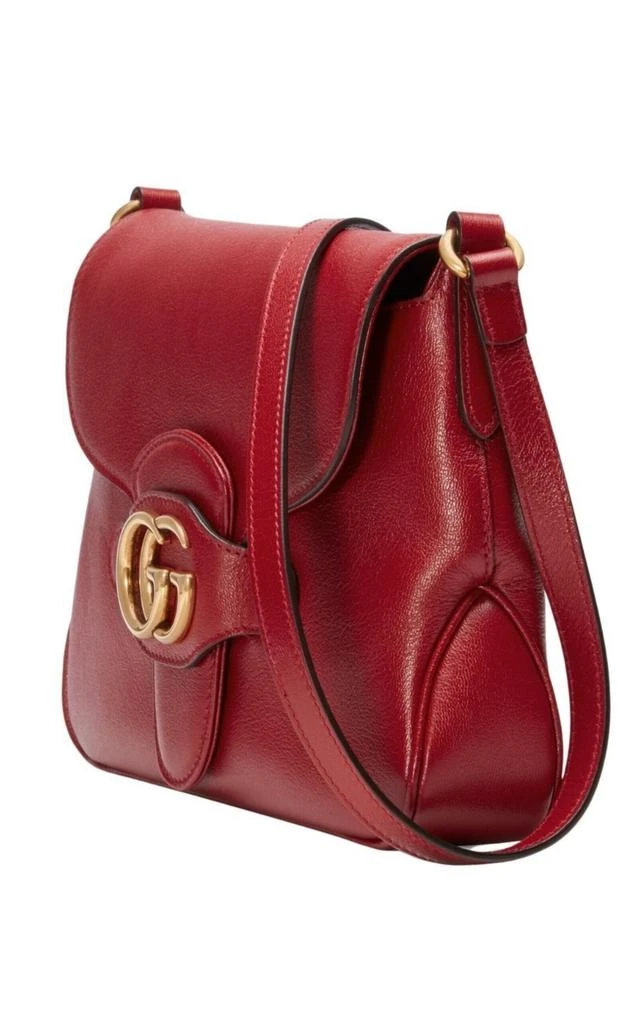 Gucci Small Messenger with Double GG Bag in Red 4