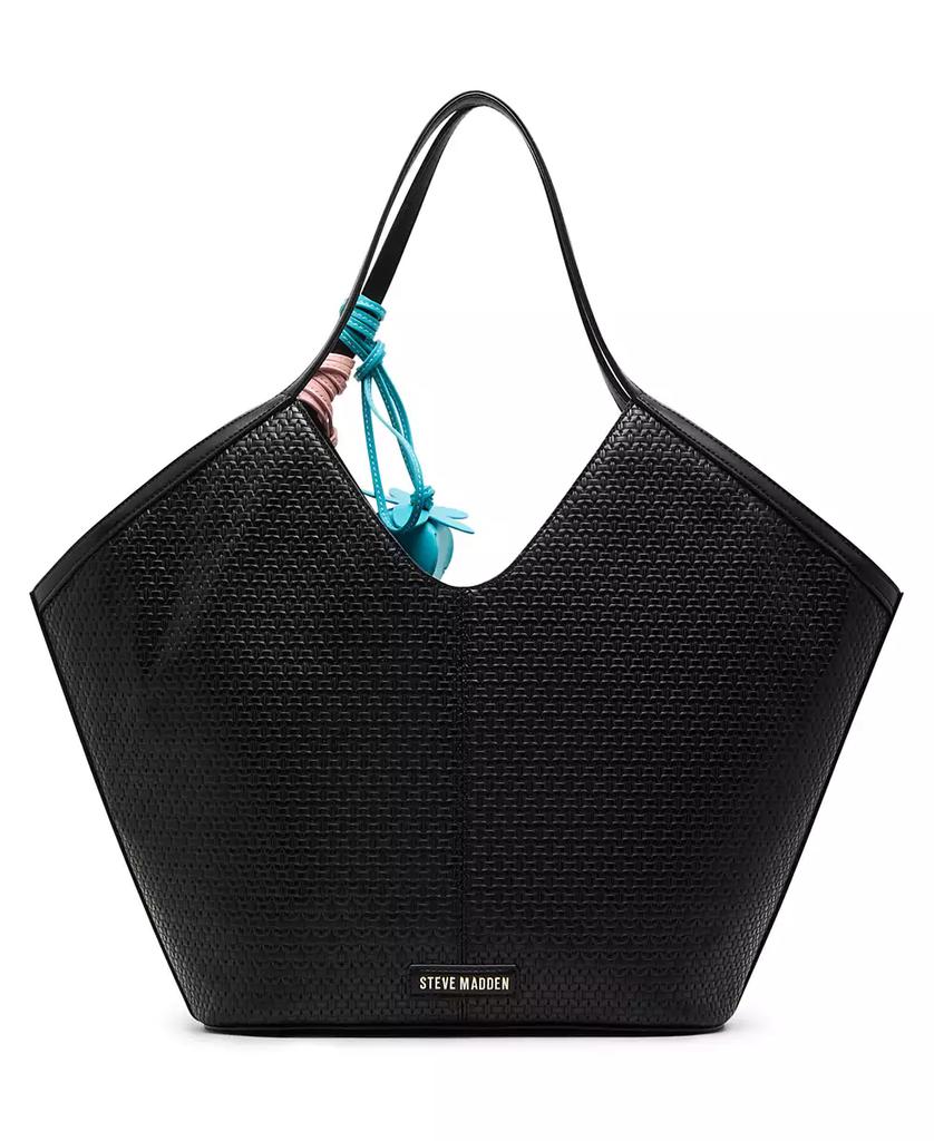 Steve Madden Maira Embossed Woven X-Large Tote Bag