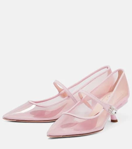 Roger Vivier Babies Virgule PVC pumps 5