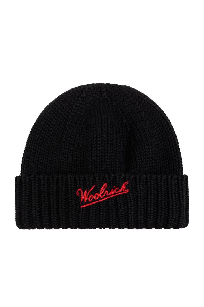 Woolrich Wool hat with logo 1