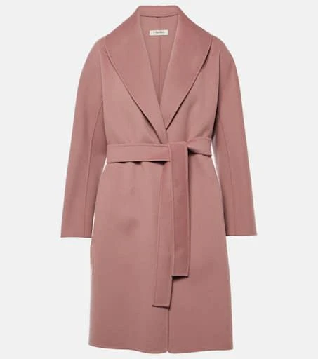 Max Mara Messi belted virgin wool coat 1