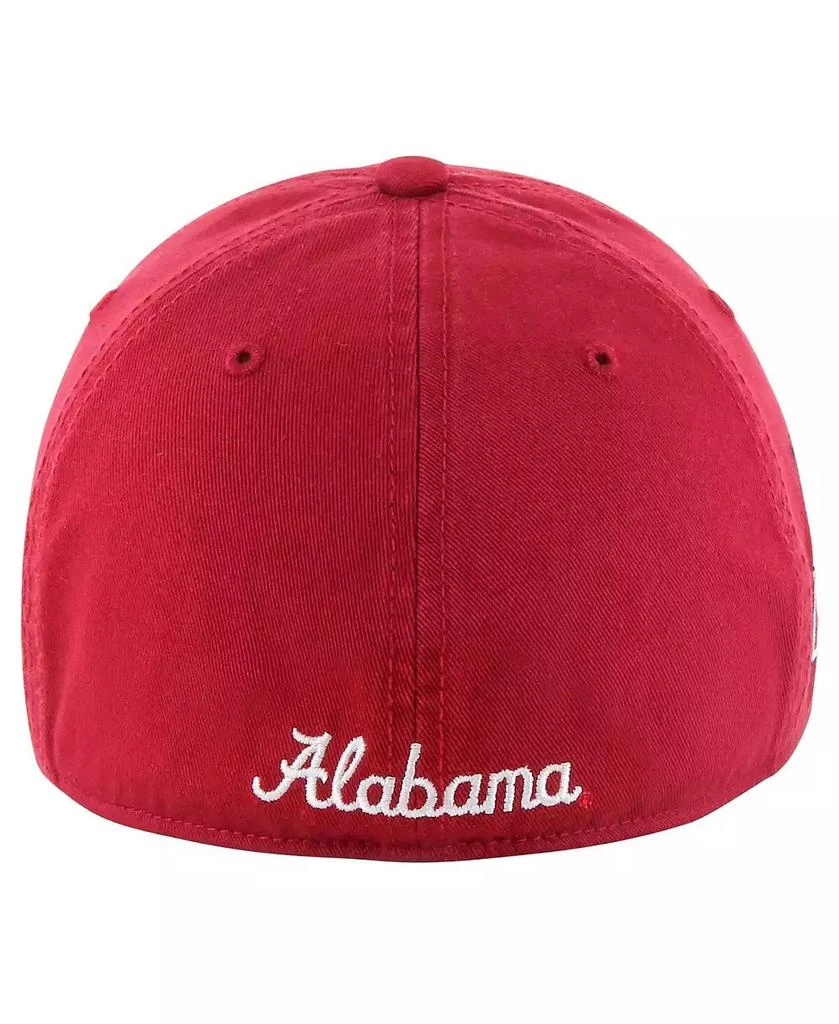 47 Brand Men's Crimson Alabama Crimson Tide Vintage Sure Shot Franchise Fitted Hat 2