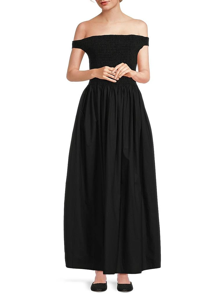 Faithfull the Brand Fao Off-the-Shoulder Maxi Dress 2