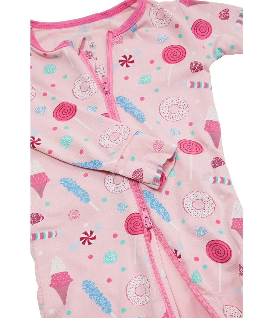 KicKee Pants Print Coverall with Two-Way Zipper (Infant) 2