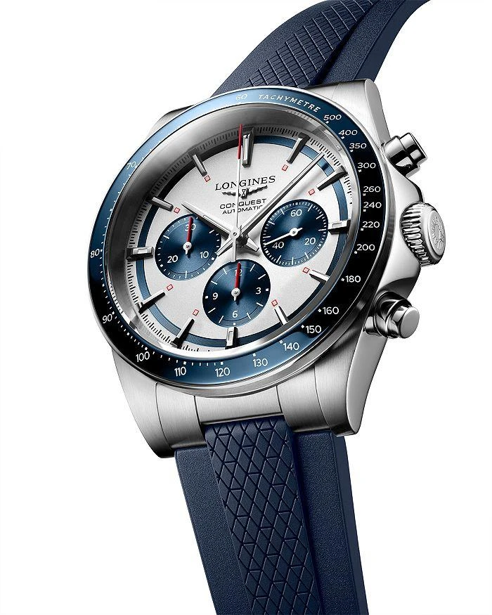 Longines Conquest Blue Chronograph, 42mm 2
