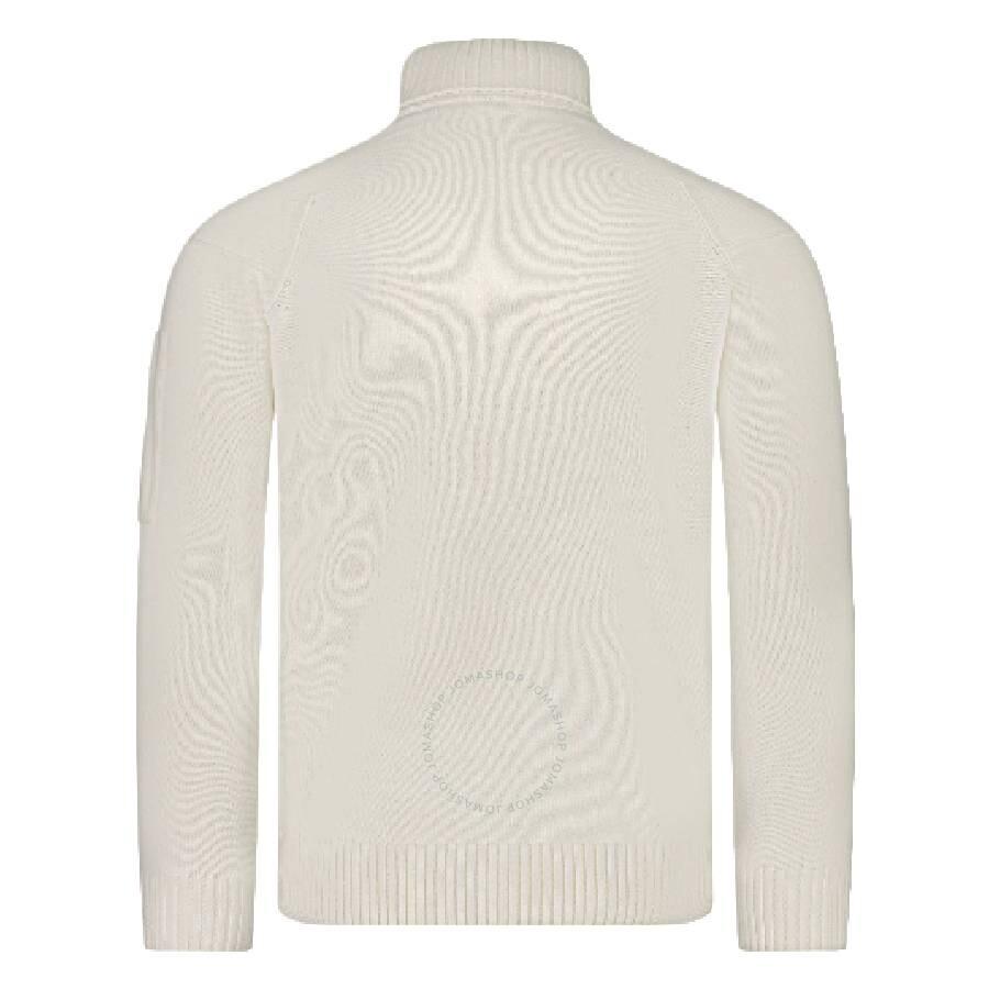 CP Company GRS Woolblend Lens-Detail Turtleneck Sweater