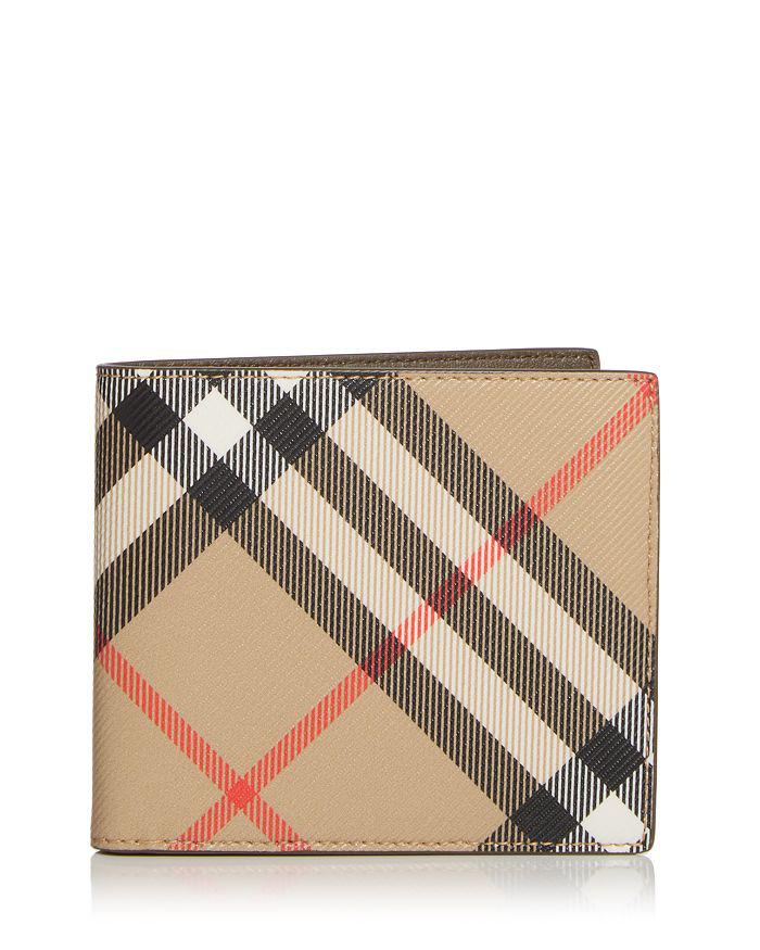 長財布 BURBERRY PRINTED CANVAS SNIP WALLET Burberry Printed canvas Snip wallet - Wallets - BeyondStyle