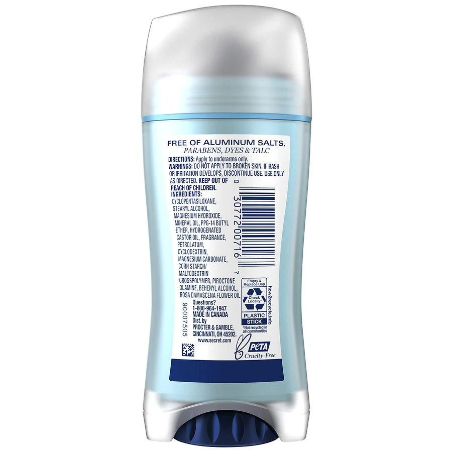 Secret Aluminum Free Deodorant Real Rose 3