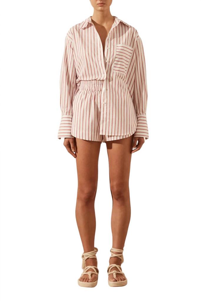 Shona Joy RIBIERO OVERSIZED BUTTON DOWN SHIRT