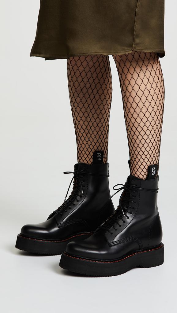 R13 Platform Combat Boots