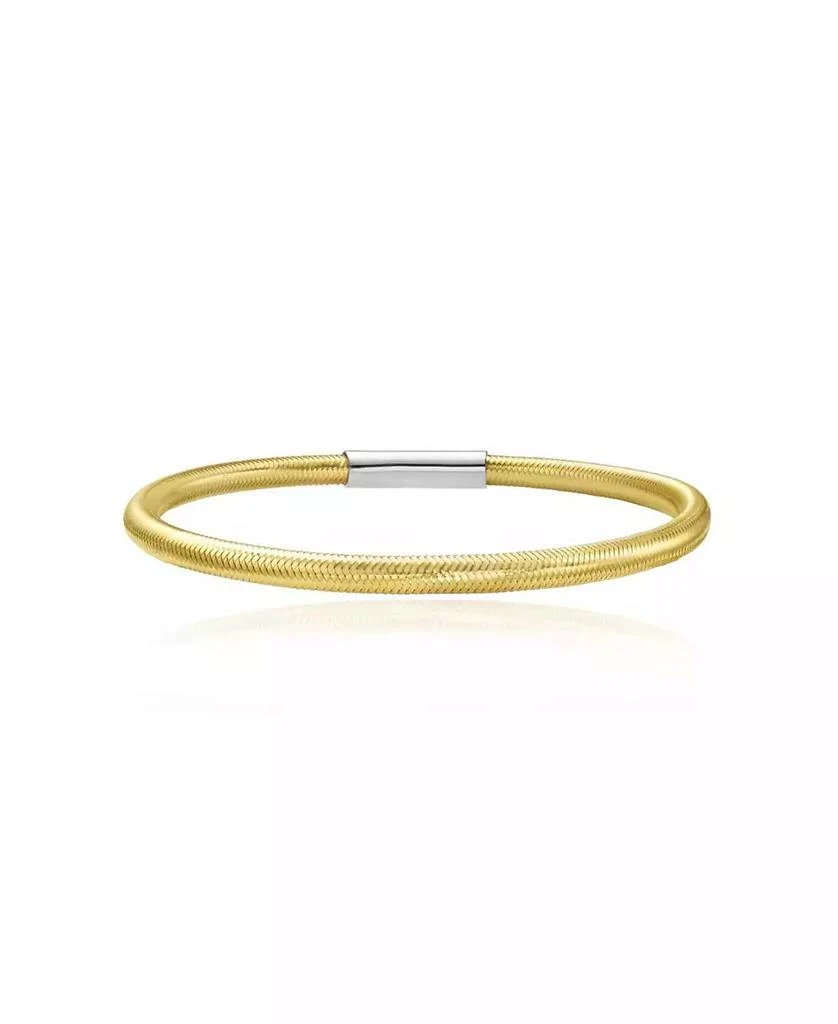 The Lovery Classic Stretch Bangle 14K Gold-Plated