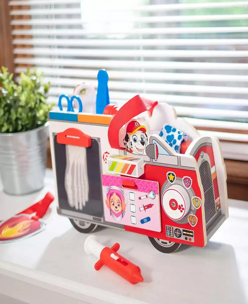 Melissa & Doug Paw Patrol Marshall's Rescue 14 piece Caddy Play Set 11