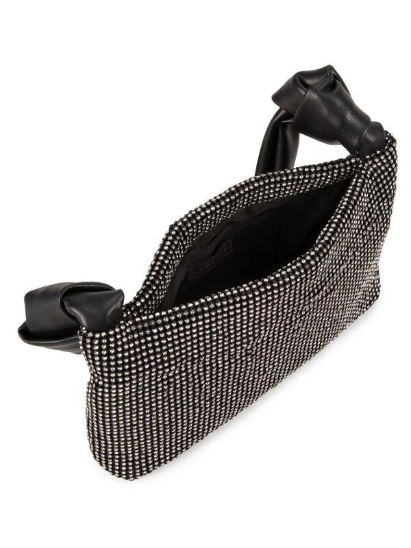 La Regale Crystal Mesh Top Handle Bag 3