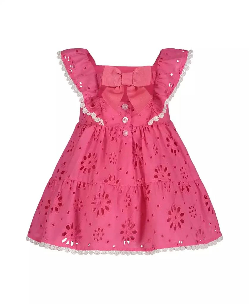 Blueberi Boulevard Baby Girls Daisy Trim Ruffled Sundress 2