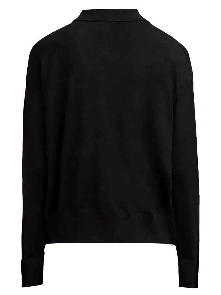 Ami Alexandre Mattiussi Black Wool Cardigan 2