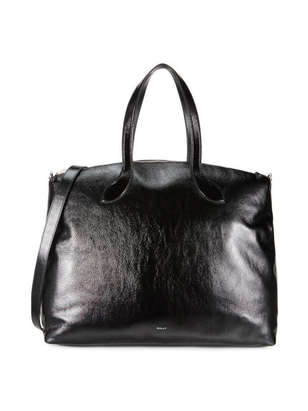 Bally Crinkle Leather Weekender 1