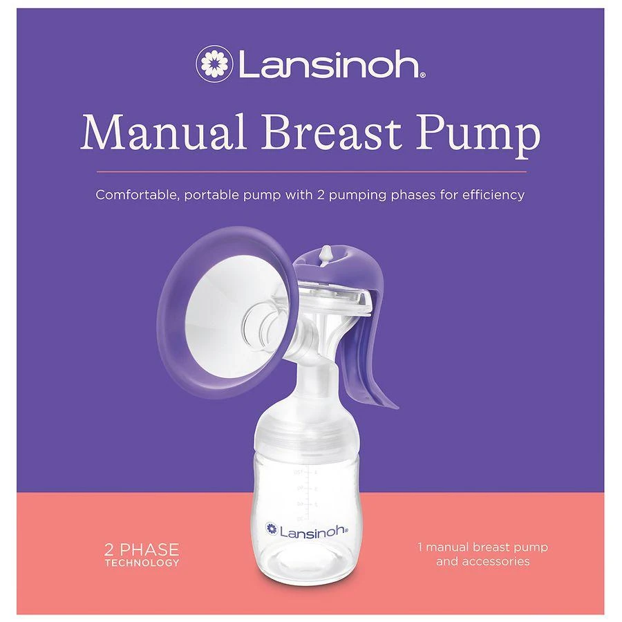 Lansinoh Manual Breast Pump 1