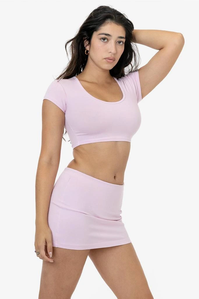 Los Angeles Apparel 8384GD - Garment Dye Mini Tube Skort 6