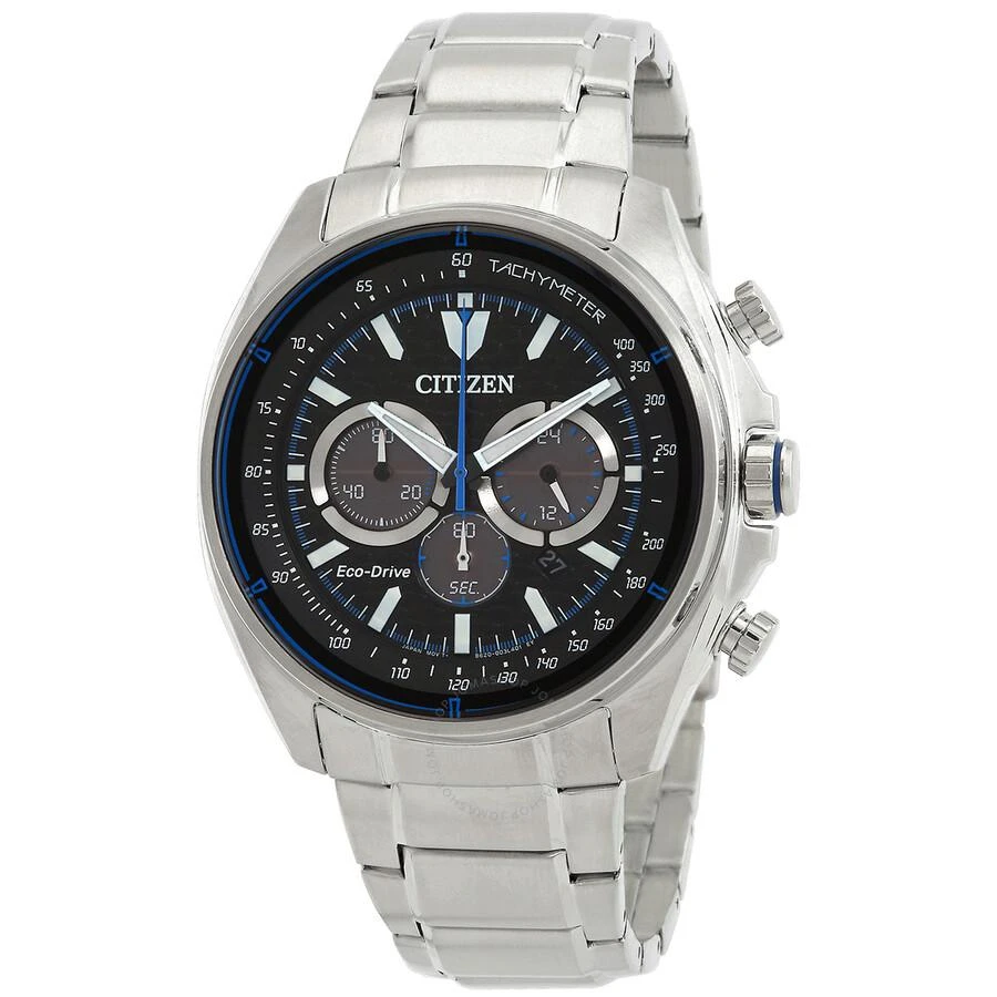 Citizen Eco-Drive Chronograph Black Dial Men's Watch CA4560-81E 1