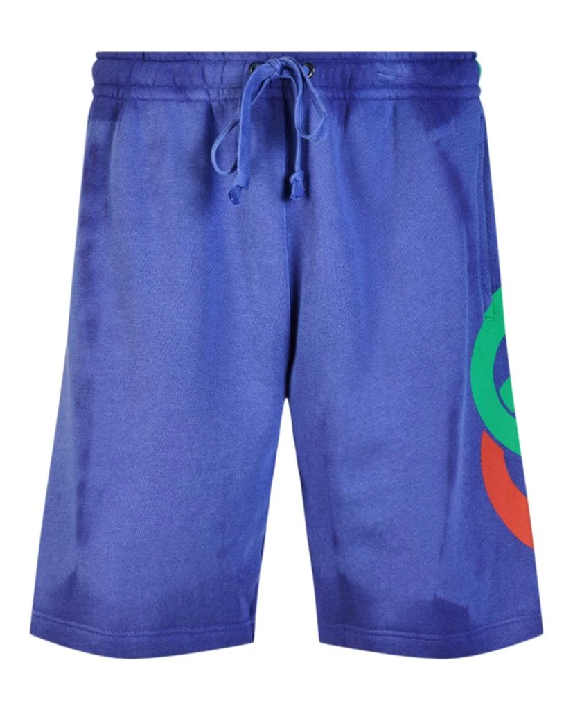 Gucci Faded Cotton Logo Shorts 1