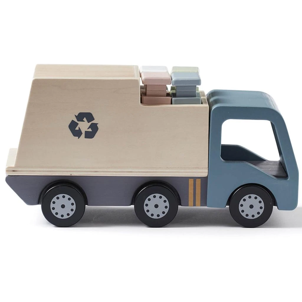 Kids Concept Kids Concept Garbage Truck - Grey 5