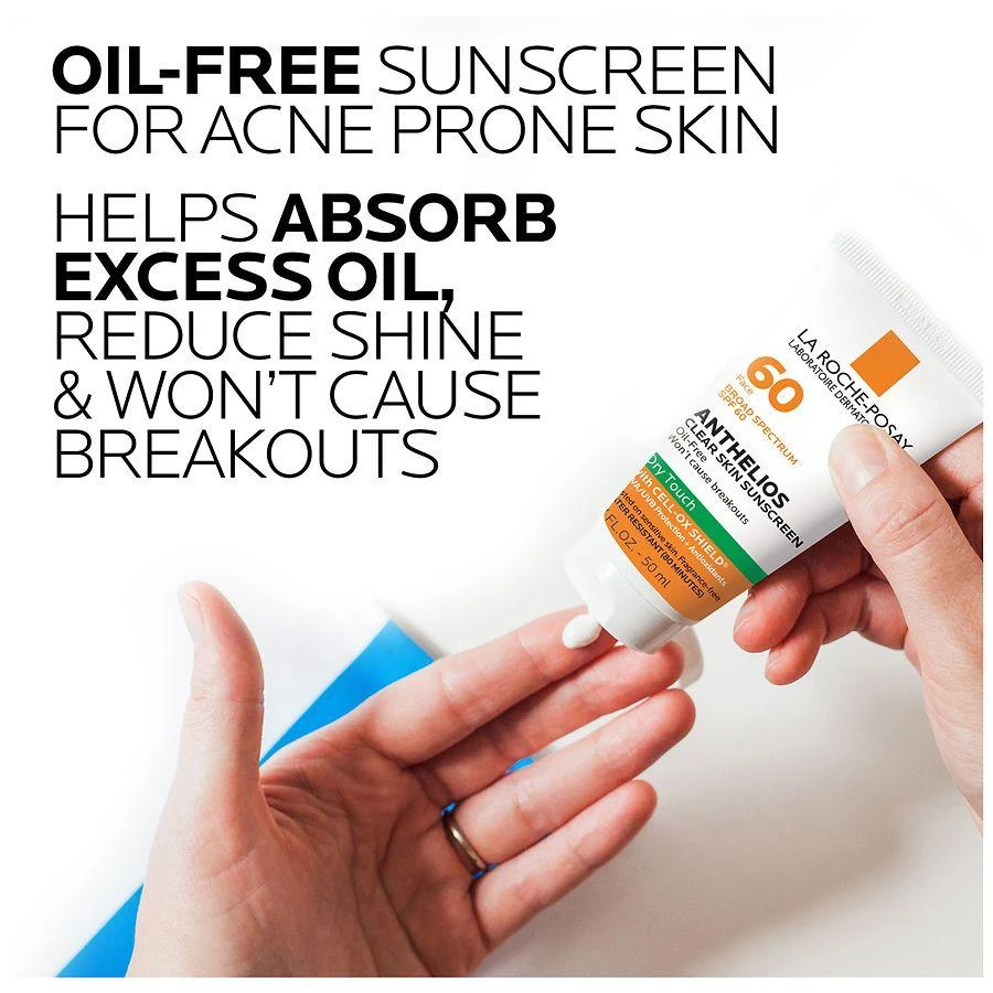 La Roche Posay Clear Skin Sunscreen for Face, Oil-Free, SPF 60 3
