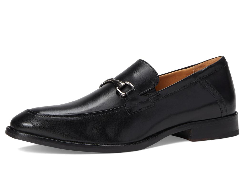 NEW Johnston & Murphy newest Hawthorn Bit Detail Black Leather Loafers Size 9