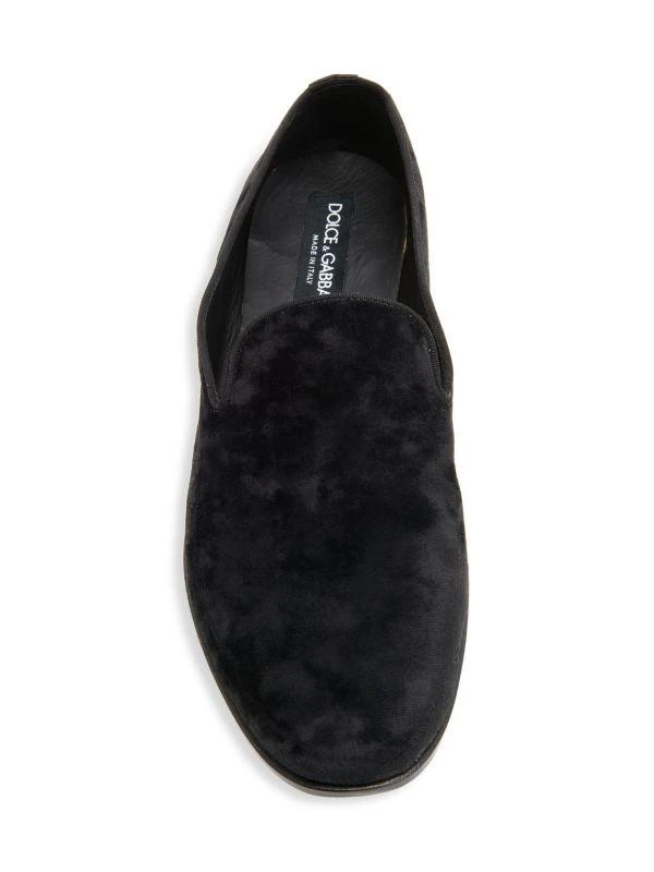 Dolce & Gabbana Sexy Night Velvet Smoking Loafers 5