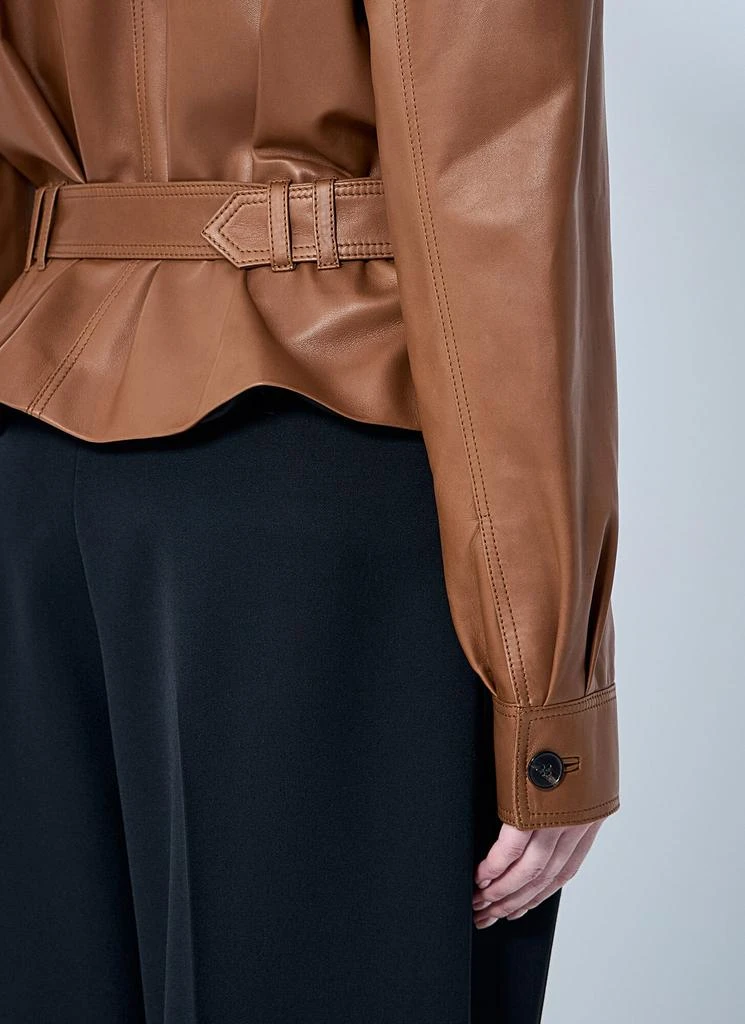 Yves Saint Laurent Saharienne Short Leather Jacket 6