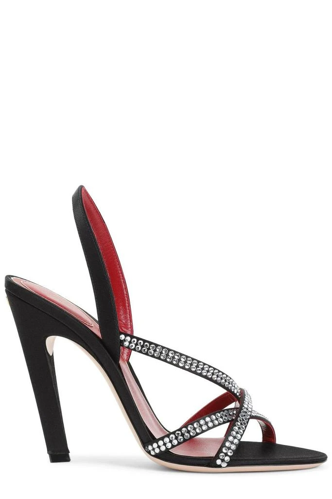 Valentino Valentino Dans Le Foyer Embellished Sandals 1