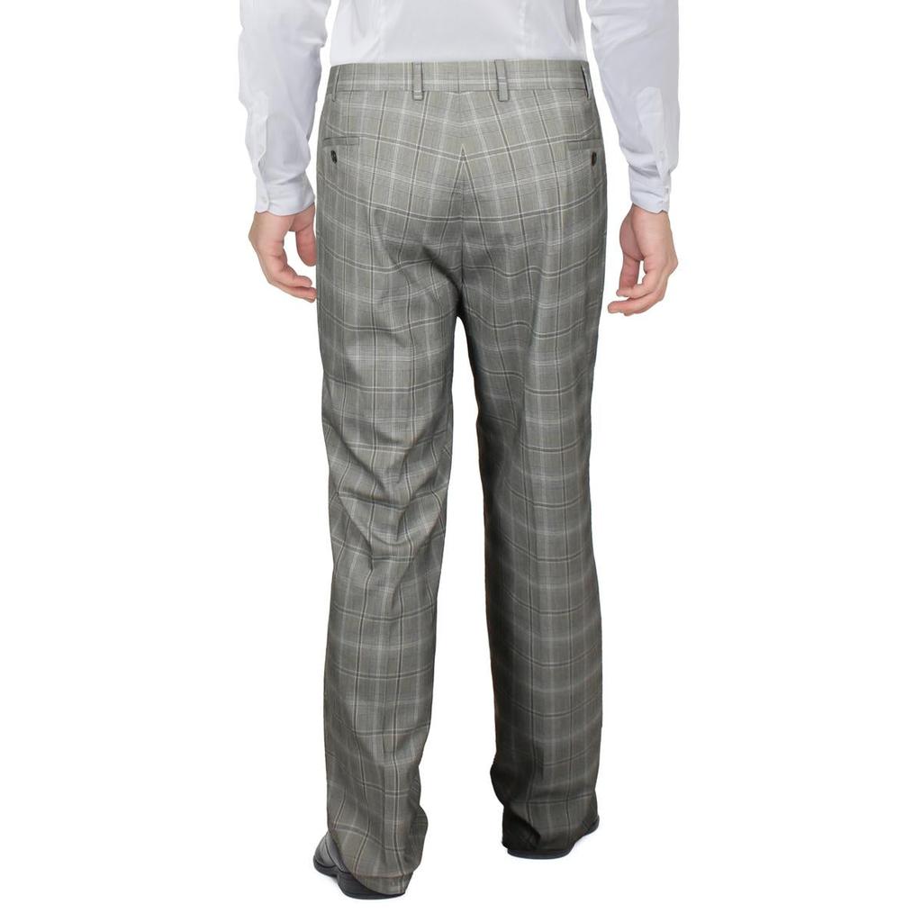 Sean John Mens Classic Fit Pattern Suit Pants