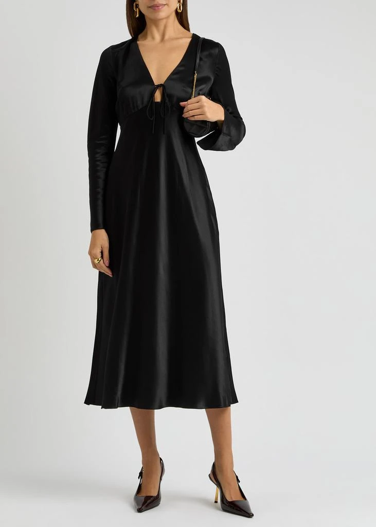 Rails Amanda satin midi dress 4